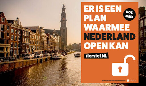 Herstel-NL: Groep prominente Nederlanders vindt angst onterecht en wil snelle opening samenleving